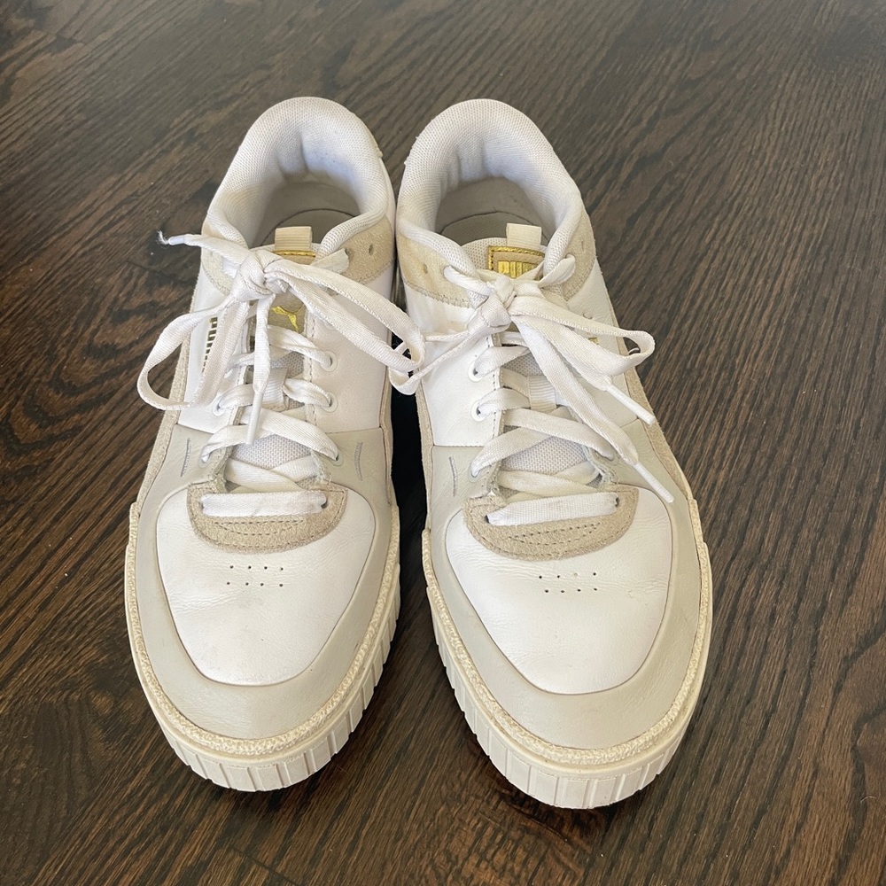 Puma Cali Sport Sneakers tan/cream